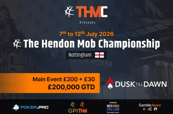 Hendon Mob Championship Returns to Nottingham This July