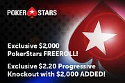 Check Out these PokerNews-Exclusive $2K Freerolls and Money Added PKOs at PokerStars!