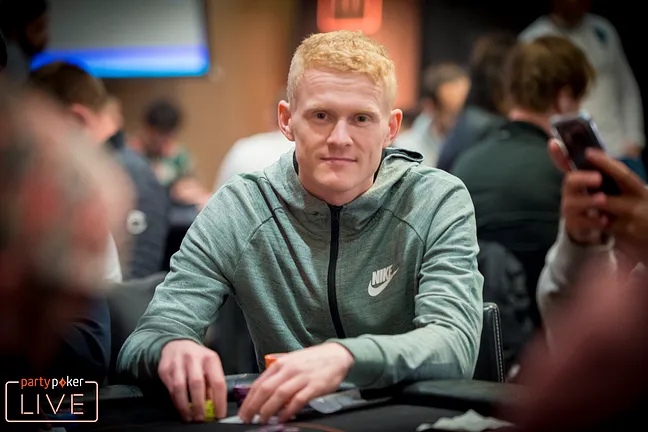Preben Stokkan leads the field into level 12 on Day 1B