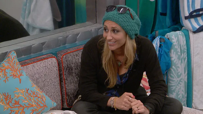 Vanessa Rousso durant l'émission Big Brother