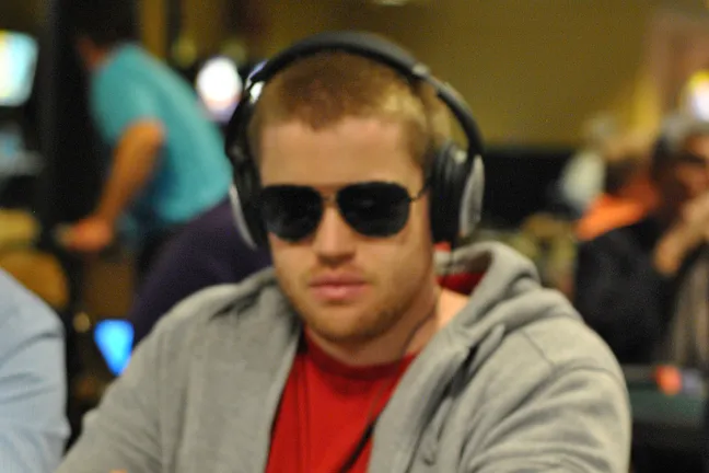 Michael Horchoff won a hand with AA.
