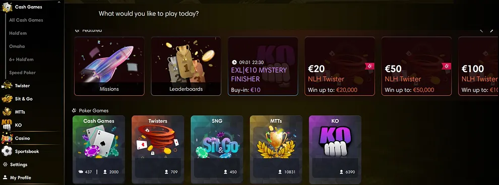 lobby software ChampionPoker