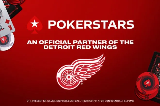 PokerStars has become an official partner of the NHL's Detroit Red Wings, and it should bolster the online poker industry in Michigan.
