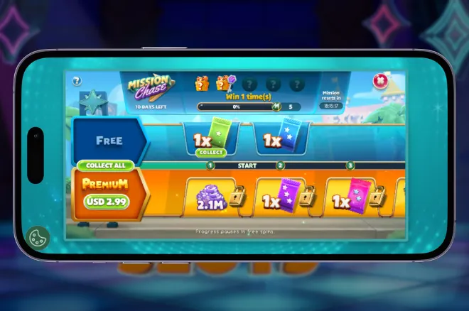 myVEGAS Slots Mission Chase