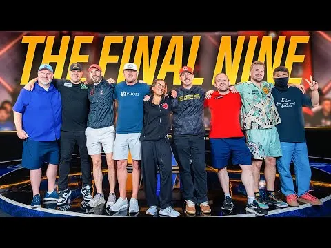Meet The Final Table Of The 2025 WSOP Main Event!
