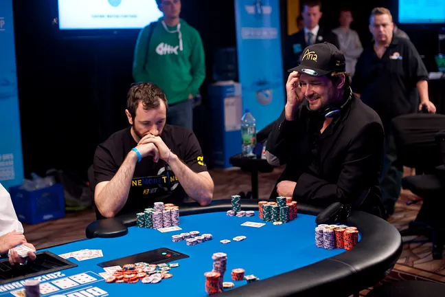 Brian Rast and Phil Hellmuth