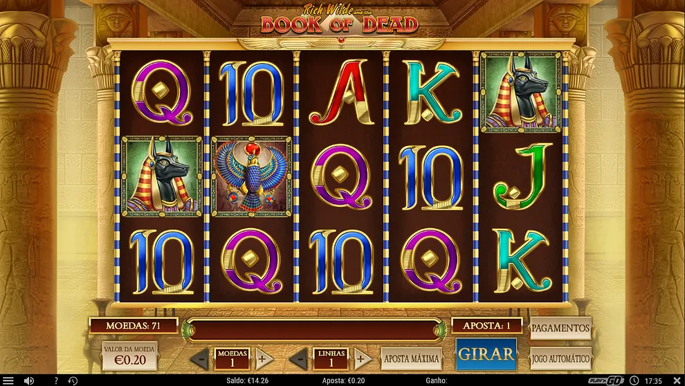 Slot Book of Dead 888 casino Portugal