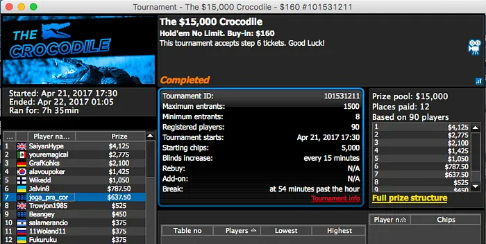 Mais Duas Mesas Finais para João Vieira na PokerStars.com 103