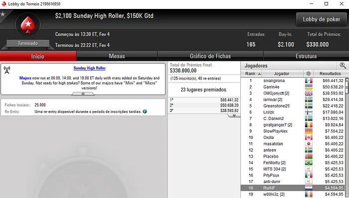 Rui "RuiNF" Ferreira Conquista Powerfest #49 High (,819) & Mais 102