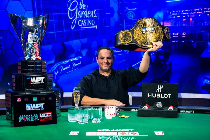 Markus Gonsalves became a WPT champion.