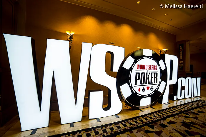 WSOP sign