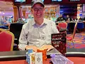$155 NLH Purple Tie Guy Salute winner Greg Bruce