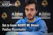 Plausinaitis won $1.2 million in the WSOPC Main Event, find out more about him on PokerNews