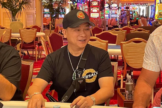 Johnny Chan (on Day 1)