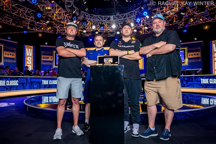 Final Four, Michael Mizrachi, Kenny Hallaert, John Wasnock, Braxton Dunaway