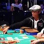 Lou Diamond Phillips shows his boat Kings full of Aces