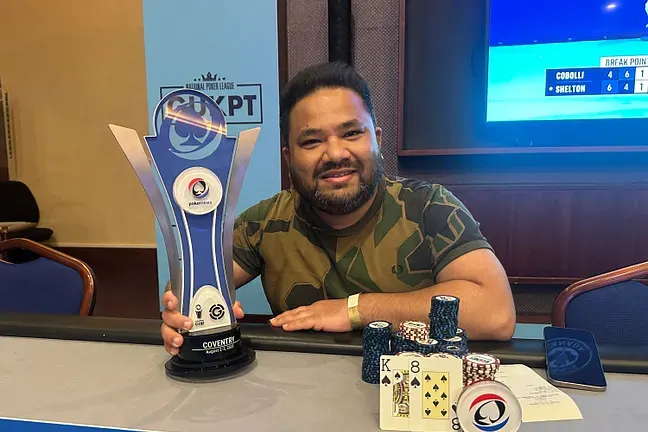 Kartik - 2025 GOLIATH PokerNews Cup champion