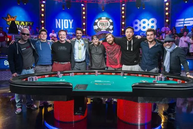 2015 WSOP Main Event Final Table