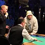 Jim Geary watches the flop