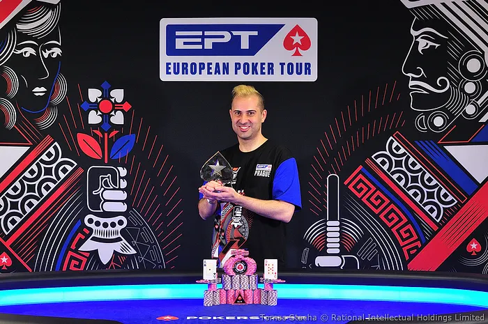 Vítor Rebelo campeão no EPT Praga 2022