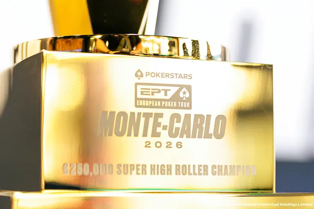 EPT Monte Carlo 2026 250K Super High Roller Trophy