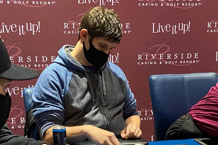Nick Pupillo had a tough decision at the final table.
