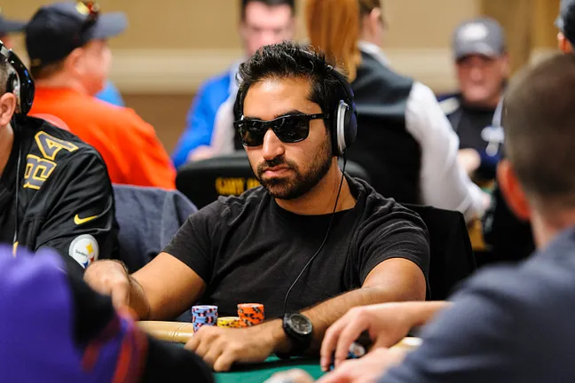 Amit Makhija has nearly 500,000 after a double.