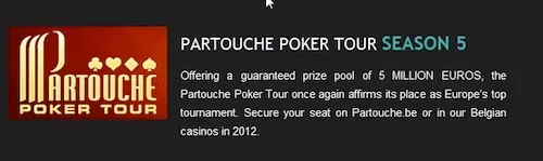 Partouche Poker Tour Nega Premiação Garantida de €5 Milhões; Jogadores Esbravejam no... 101