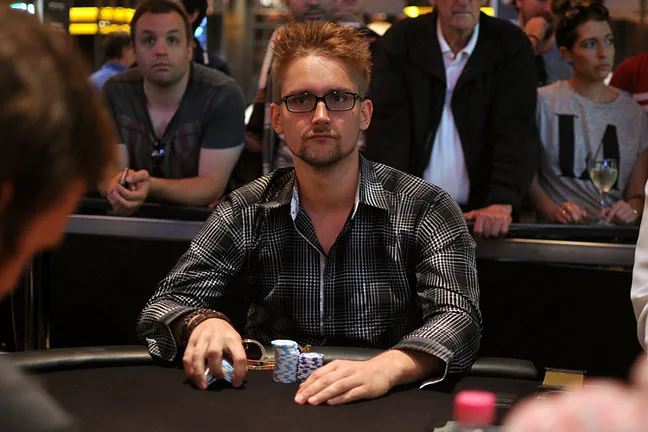 Niklas Heinecker from the $100,000 Challenge final table