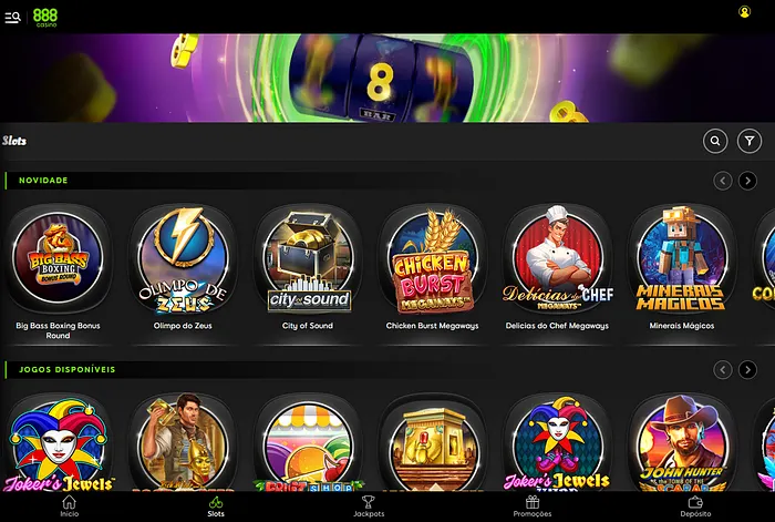 Slots 888casino Portugal