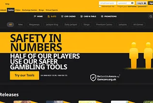 betfair casino screenshot