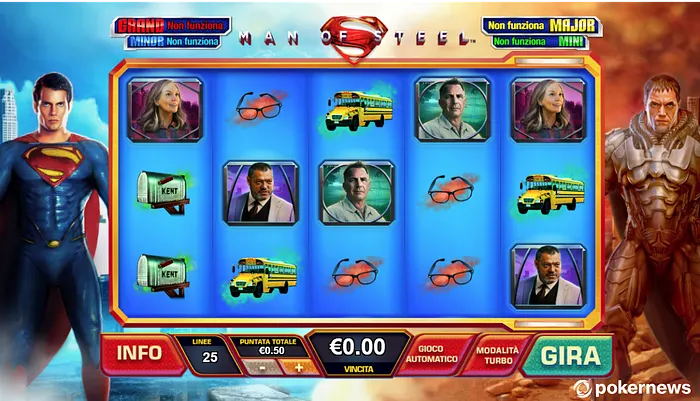 man of steel slot