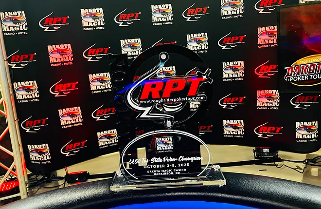 RPT Tri-State Poker Championship Trophy