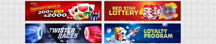 Promoções redstar poker bonus
