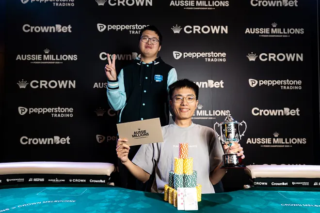 Gening Dai Wins $1,500 Aussie Millions Mystery Bounty