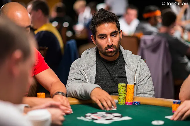 Amit Makhija got two-outed by Mike Watson for the main pot.