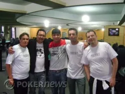 Mojave com a equipe PokerFace