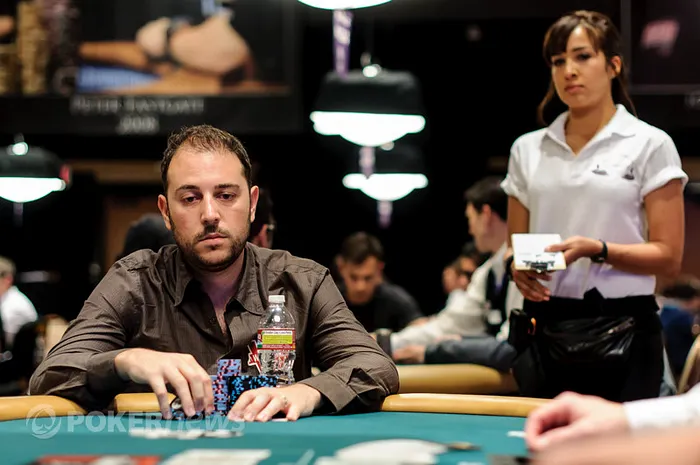 Nicolas Levi pendant les WSOP