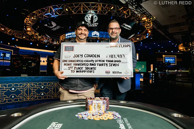 Joey Couden - Winner - Event #45: $500 SALUTE to Warriors