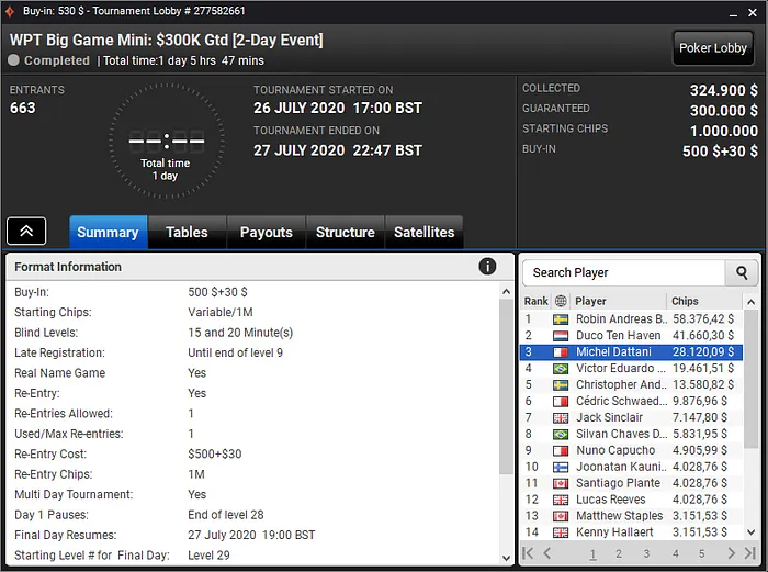 wpt online partypoker