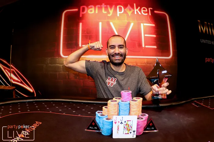 joao vieira partypoker Live Millions UK