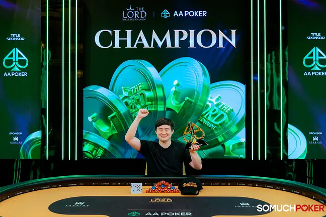Stephen Song Wins 2025 TLPT Jeju Event #11 $20,000 NLHE