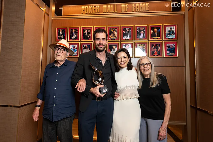 Nick Schulman HOF ceremony