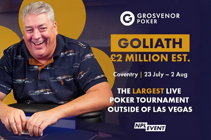 2026 Goliath Schedule Released; Europe's Largest Live Poker Tournament Returns