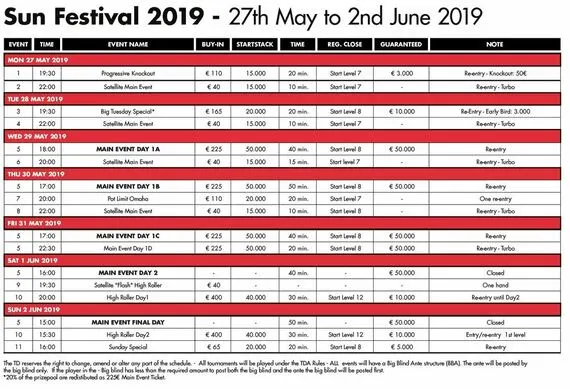 Namur : Le programme complet du Sun Festival 101