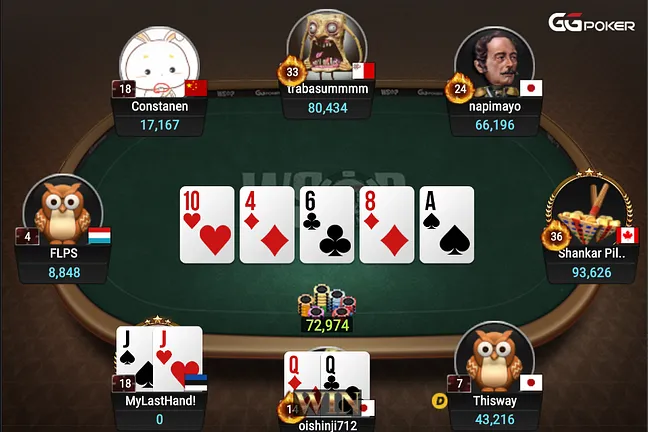 Comeron Playes His Last Hand