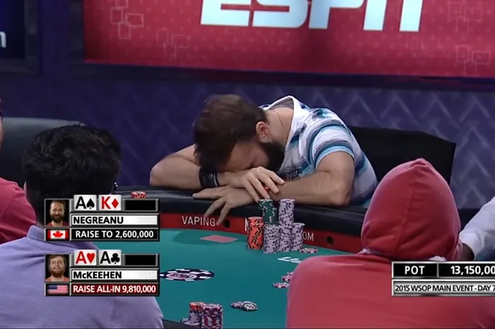 Daniel Negreanu 2015 WSOP Main Event