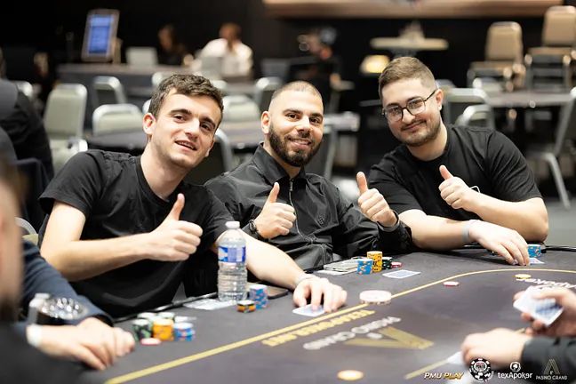 Clement Michaud Axel Bayout Nicolas Antouard