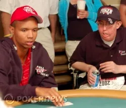 Phil Ivey shares his tournament with Mitch Maxey
