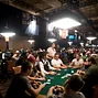 WSOP 2013 Event 55 Day 1, The $50,000 Poker Players Championship, Atmosphere, Todd Brunson and Doyle Brunson 
in Background